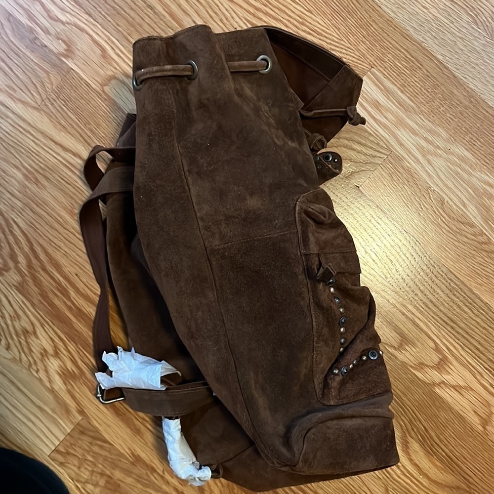 Free People Suede Sardona Bag NWT - Picture 7 of 16